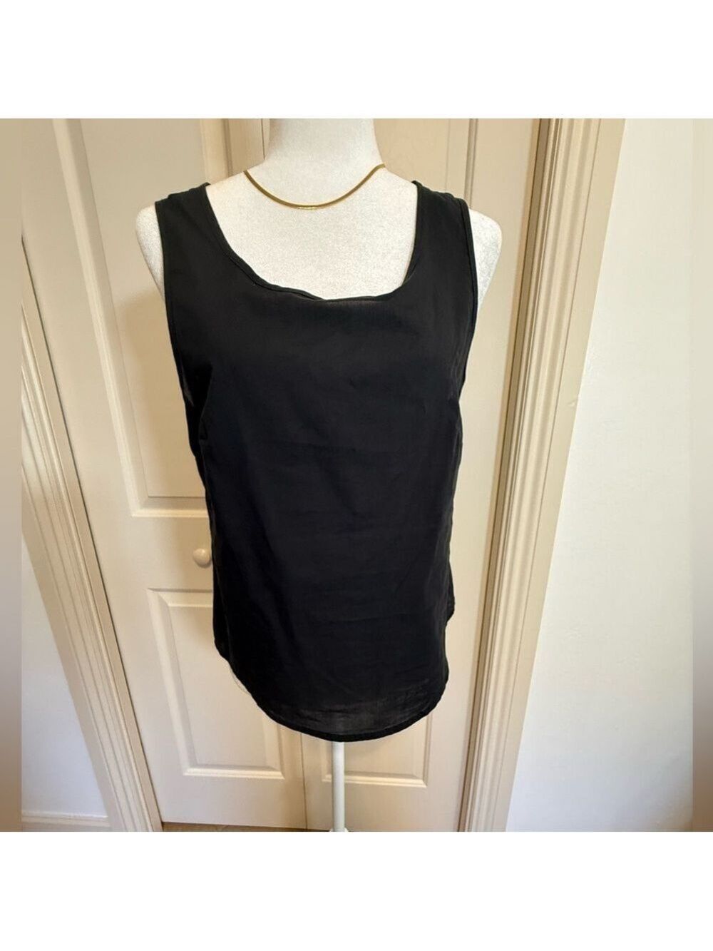 FARM Rio Black basic Regatta Tank Top with Sleek Design